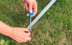 ProPlus Wäschespinne Mit Standfuß Inkl. 3 Heringe -Outdoor-Campingladen 373188 2293379