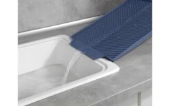 Wenko Linea Abtropfmatte 40 X 30 X 3 Cm Grau -Outdoor-Campingladen 459750 3155532