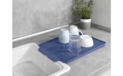 Wenko Linea Abtropfmatte 40 X 30 X 3 Cm Grau -Outdoor-Campingladen 460766 3155544