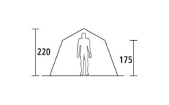 DWT Steilwandzelt Villa 6 -Outdoor-Campingladen 56252 114514