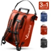 Valkental ValkOne 3-in-1 Fahrradtasche 25 Liter Gelb