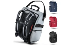 Valkental ValkPro 3-in-1 Fahrradtasche 26 Liter Grau-reflektierend -Outdoor-Campingladen 651366 4601400 1